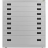7x 6" + 1x 12" Drawers