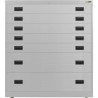 5x 6" + 2x 12" Drawers