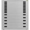 8x 3" + 5x 6" Drawers