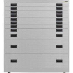 8x 3" + 1x 6" + 2x 12" Drawers