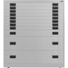 8x 3" + 1x 6" + 2x 12" Drawers