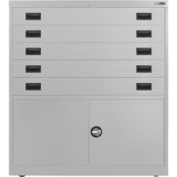 5x 6" Drawers / 2x 20" Bottom Doors