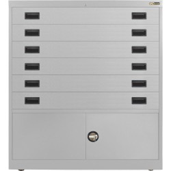 6x 6" Drawers / 2x 15" Bottom Doors