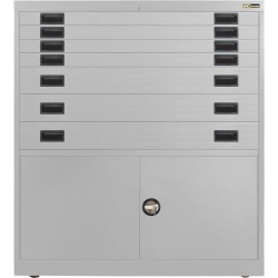 4x 3" + 3x 6" Drawers / 2x 20" Bottom Doors