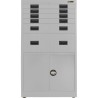 4x 3" + 1x 6" + 1x 12" Drawers / 2x 20" Bottom Doors