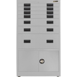4x 3" + 2x 6" + 1x 12" Drawers / 2x 15" Bottom Doors