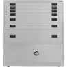 4x 3" + 2x 6" + 1x 12" Drawers / 2x 15" Bottom Doors