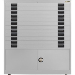 12x 3" Drawers / 2x 15" Bottom Doors