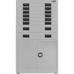 6x 3" + 2x 6" Drawers / 2x 20" Bottom Doors
