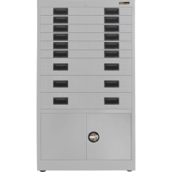 6x 3" + 3x 6" Drawers / 2x 15" Bottom Doors