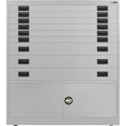 6x 3" + 3x 6" Drawers / 2x 15" Bottom Doors
