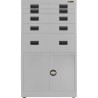 2x 3" + 2x 6" + 1x 12" Drawers / 2x 20" Bottom Doors
