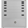 2x 3" + 3x 6" + 1x 12" Drawers / 2x 15" Bottom Doors