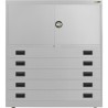 5x 6" Drawers / 2x 20" Top Doors