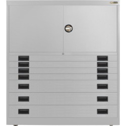4x 3" + 3x 6" Drawers / 2x 20" Top Doors