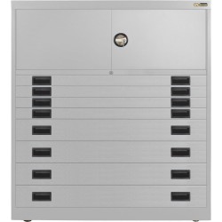 4x 3" + 4x 6" Drawers / 2x 15" Top Doors