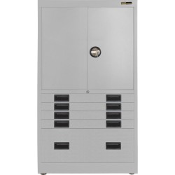 4x 3" + 1x 12" Drawers / 2x 26" Top Doors