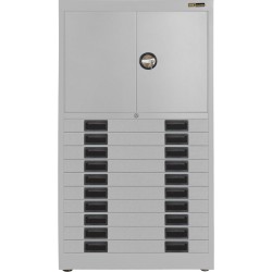 10x 3" Drawers / 2x 20" Top Doors