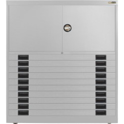 10x 3" Drawers / 2x 20" Top Doors