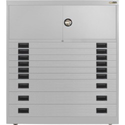 6x 3" + 3x 6" Drawers / 2x 15" Top Doors