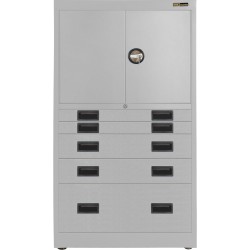 2x 3" + 2x 6" + 1x 12" Drawers / 2x 20" Top Doors