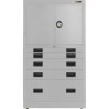 2x 3" + 2x 6" + 1x 12" Drawers / 2x 20" Top Doors