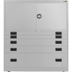 2x 3" + 2x 6" + 1x 12" Drawers / 2x 20" Top Doors