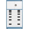 2x 3" + 3x 6" + 1x 12" Drawers / 2x 15" Top Doors