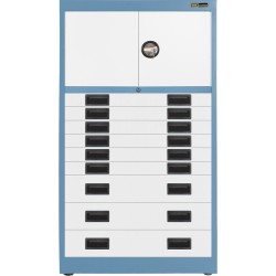 6x 3" + 3x 6" Drawers / 2x 15" Top Doors