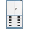 4x 3" + 2x 6" Drawers / 2x 26" Top Doors