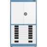 6x 3" + 1x 6" Drawers / 2x 26" Top Doors