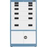 2x 3" + 3x 6" + 1x 12" Drawers / 2x 15" Bottom Doors