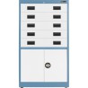 5x 6" Drawers / 2x 20" Bottom Doors