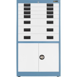 4x 3" + 3x 6" Drawers / 2x 20" Bottom Doors