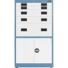 2x 3" + 2x 6" + 1x 12" Drawers / 2x 20" Bottom Doors