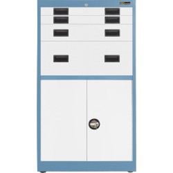 2x 3" + 1x 6" + 1x 12" Drawers / 2x 26" Bottom Doors