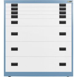 4x 3" + 1x 6" + 3x 12" Drawers