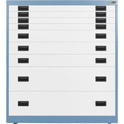 4x 3" + 3x 6" + 2x 12" Drawers