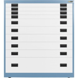 4x 3" + 5x 6" + 1x 12" Drawers