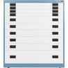 4x 3" + 5x 6" + 1x 12" Drawers