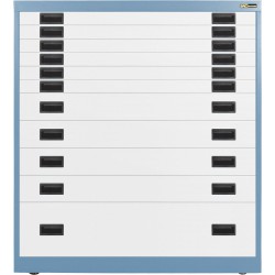 6x 3" + 4x 6" + 1x 12" Drawers