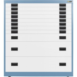 8x 3" + 1x 6" + 2x 12" Drawers