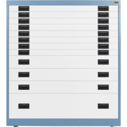 8x 3" + 3x 6" + 1x 12" Drawers