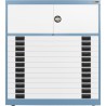 12x 3" Drawers / 2x 15" Top Doors