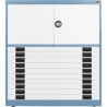 10x 3" Drawers / 2x 20" Top Doors