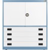 4x 6" Drawers / 2x 26" Top Doors