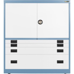 2x 3" + 1x 6" + 1x 12" Drawers / 2x 26" Top Doors