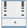 4x 3" + 2x 6" + 1x 12" Drawers / 2x 15" Bottom Doors