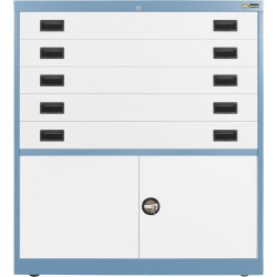 5x 6" Drawers / 2x 20" Bottom Doors