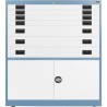 4x 3" + 3x 6" Drawers / 2x 20" Bottom Doors